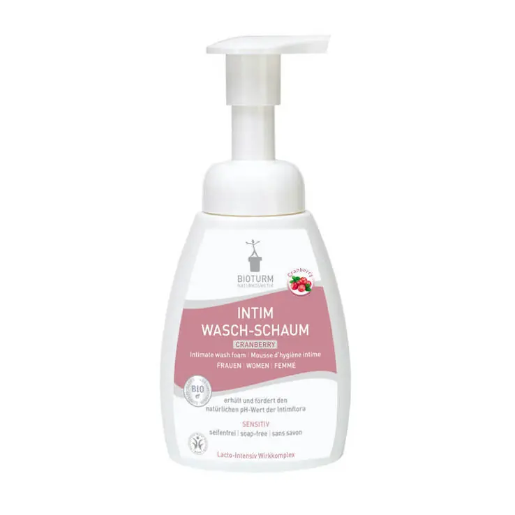 Bioturm Intim Wasch-Schaum Cranberry Nr.90, 250 ml Premium