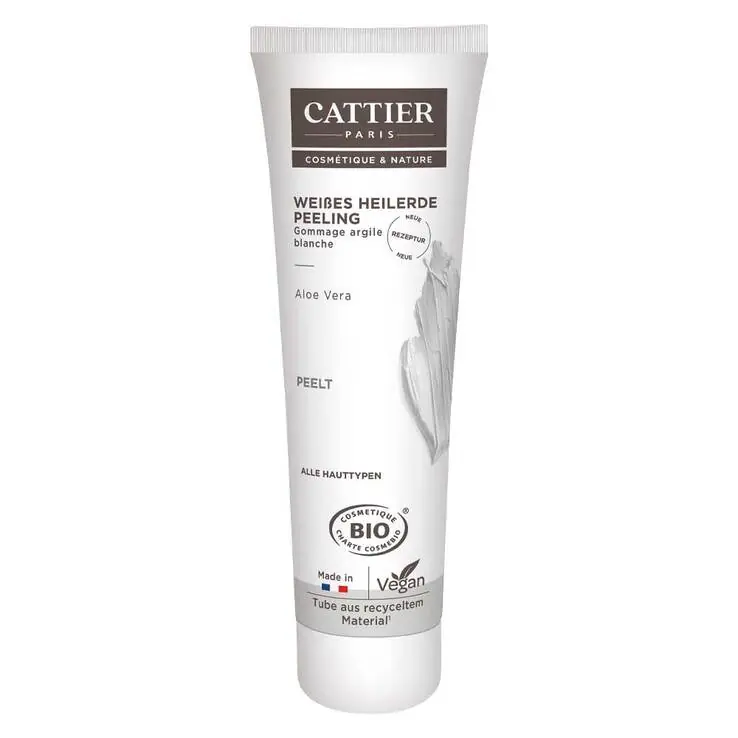 Heute Kaufen Cattier Gommage Argile weiße Heilerde Peeling für alle Hauttypen, 100 ml